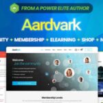 Aardvark Nulled BuddyPress, Membership & Community Theme Free Download