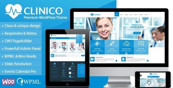 Clinico Nulled Premium Medical and Health Theme Free Download