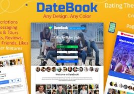 DateBook Nulled Dating WordPress Theme Free Download