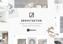 Arkhitekton Nulled Modern Architecture and Interior Design WordPress Theme Free Download