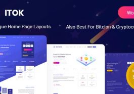 ITok - ICO and Cryptocurrency WordPress Theme Nulled