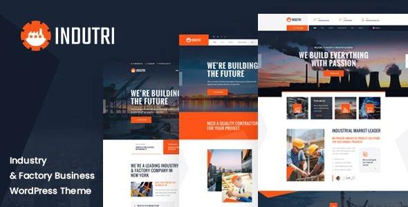 Indutri WordPress Theme Nulled Free Download