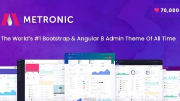 Metronic Nulled Bootstrap 4 HTML, React, Angular 9, VueJS & Laravel Admin Dashboard Theme Free Download