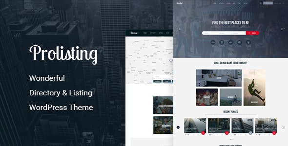 Prolisting Directory & Listing WordPress Theme Nulled