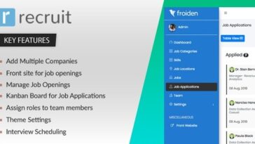 Recruit Nulled Recruitment Manager Free Download