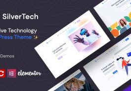 Silvertech Theme Nulled Creative WordPress Theme Free Download