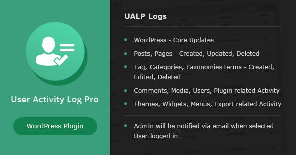 User Activity Log PRO for WordPress Nulled Free Download