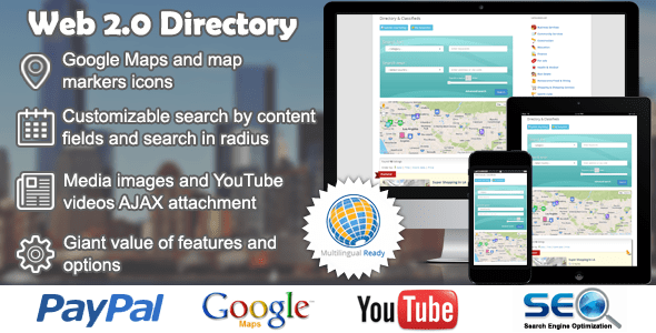 Web 2.0 Directory plugin Nulled Free Download