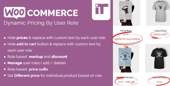 Woocommerce Dynamic Pricing By User Role Nulled Free Download