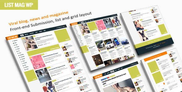 List Mag WP Nulled A Responsive WordPress Blog Theme Free Download