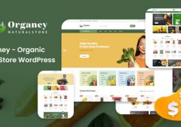 Organey Theme Nulled Organic Food WooCommerce WordPress Theme Free Download