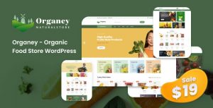 Organey Theme Nulled Organic Food WooCommerce WordPress Theme Free Download