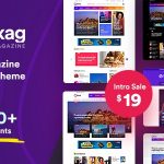 Qoxag Theme Nulled - WordPress News Magazine Theme Free Download