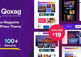 Qoxag Theme Nulled - WordPress News Magazine Theme Free Download