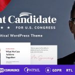 Right Candidate Election Campaign and Political WordPress Theme Nulled