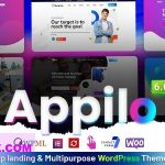 Appilo Nulled WordPress application landing page Free Download