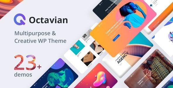 Octavian Theme Nulled Creative Multipurpose WordPress Theme Free Download