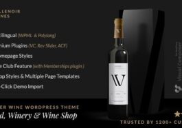 Villenoir Nulled Vineyard, Winery & Wine Shop Free Download