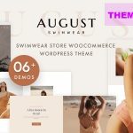 August Theme Nulled Swimwear WooCommerce WordPress Theme Free Download