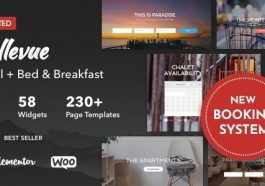 Bellevue Theme Nulled - Hotel + Bed and Breakfast Booking Calendar Theme Free Download