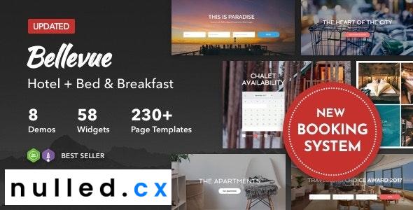 Bellevue Theme Nulled - Hotel + Bed and Breakfast Booking Calendar Theme Free Download