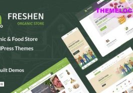 Freshen Theme Nulled Organic Food Store WordPress Theme Free Download