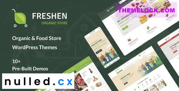 Freshen Theme Nulled Organic Food Store WordPress Theme Free Download