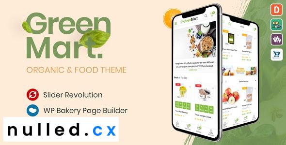 GreenMart Theme Nulled - Organic & Food WooCommerce WordPress Theme Free Download