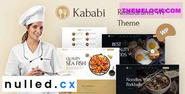 Kababi Nulled Restaurant WordPress Theme Free Download