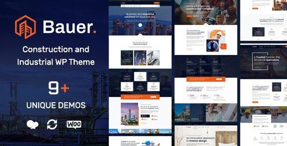 Bauer WordPress Theme Nulled Free Download