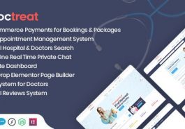 Doctreat Theme Nulled Doctors Directory WordPress Theme Free Download