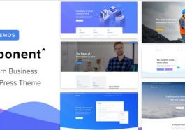 Exponent Theme Nulled - Modern Multi-Purpose Business Theme Free Download