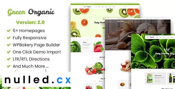 Greenorganic - WooCommerce WordPress Theme Nulled