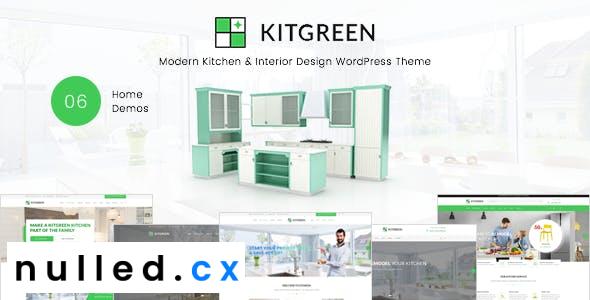 KitGreen Theme Nulled - Modern Kitchen & Interior Design Wordpress Theme Free Download