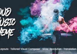 Loud Theme Nulled - A Modern WordPress Theme for the Music Industry Free Downlaod