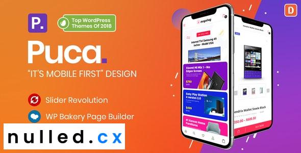 Puca Theme Nulled - Optimized Mobile WooCommerce Theme Free Download