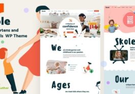 Skole Nulled School Kindergarten WordPress Elementor Download