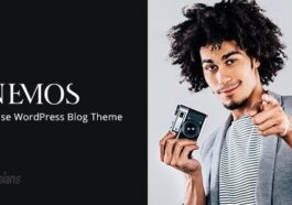 Anemos Nulled A Multiuse Blogging WordPress Theme Free Download