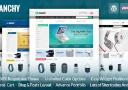 Branchy Theme Nulled WooCommerce Responsive Theme Free Download