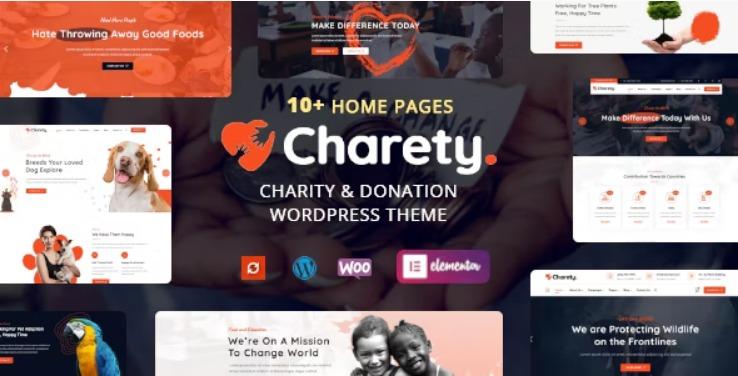 Charety Theme Nulled Charity & Donation WordPress Theme Free Download