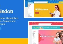 Dealsdot Theme Nulled Multi Vendor Marketplace Theme Free Download