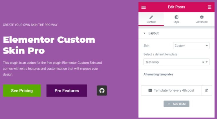 Elementor Custom Skin Pro Nulled Download