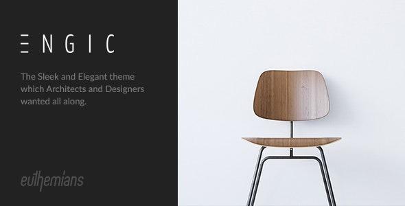 Engic Nuled A Sleek Multiuse Responsive WordPress Theme Free Download