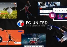 FC United Nulled Football, Soccer & Sports WordPress Theme + RTL Free Download