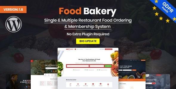 FoodBakery Theme Nulled Food Delivery Restaurant Directory WordPress Theme Free Download