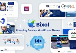 Free Download Bixol - Cleaning Services WordPress Nulled