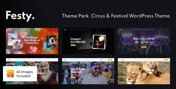 Free Download Festy - Theme Park, Circus & Festival WordPress Theme Nulled