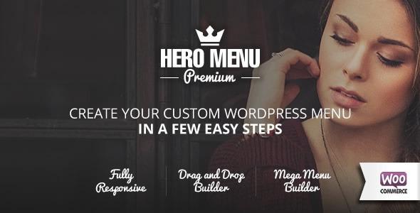 Free Download Hero Menu - Responsive WordPress Mega Menu Nulled