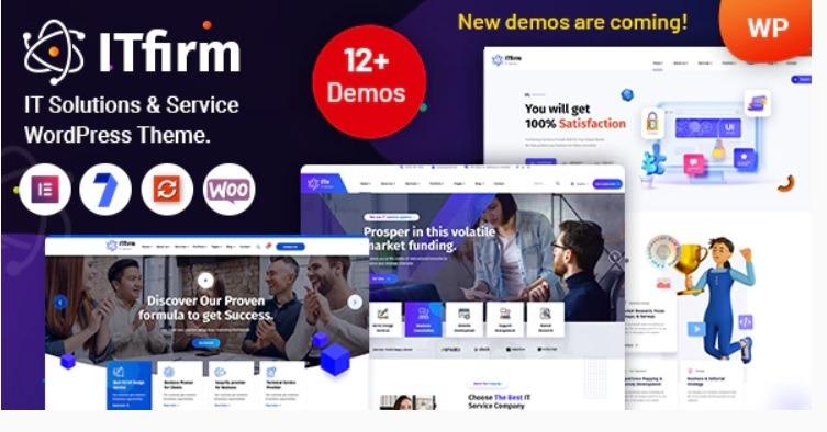 Free Download ITfirm - IT Solutions Services WordPress Theme Nulled