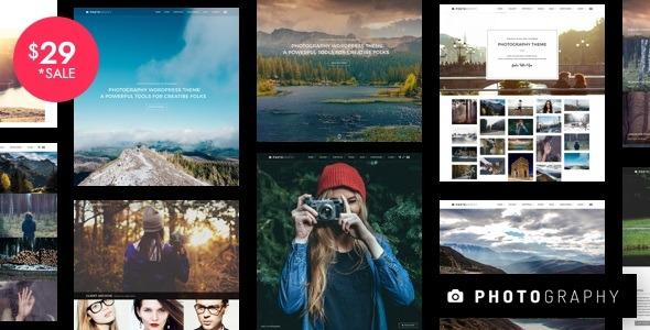 Free Download Photography WordPress Nulled